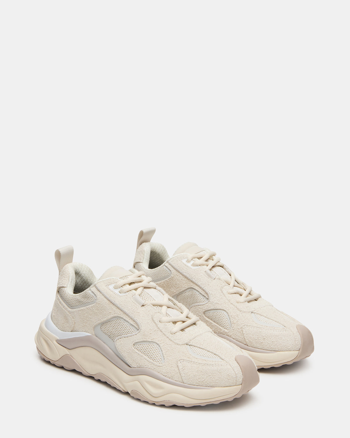 SALVADOR Off-White Low-Top Lace-Up Men's Sneaker Steve Madden OFF-WHITE