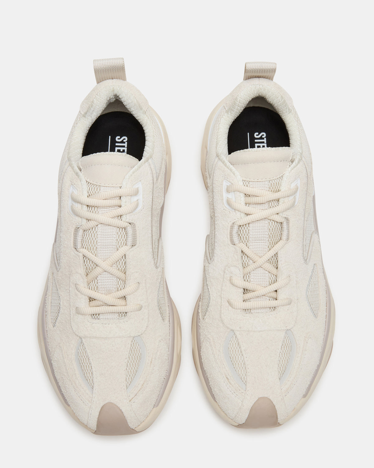 SALVADOR Off-White Low-Top Lace-Up Men's Sneaker Steve Madden OFF-WHITE