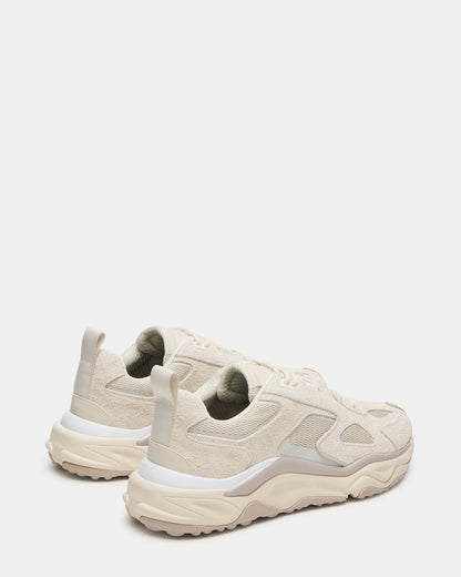 SALVADOR Off-White Low-Top Lace-Up Men's Sneaker Steve Madden OFF-WHITE