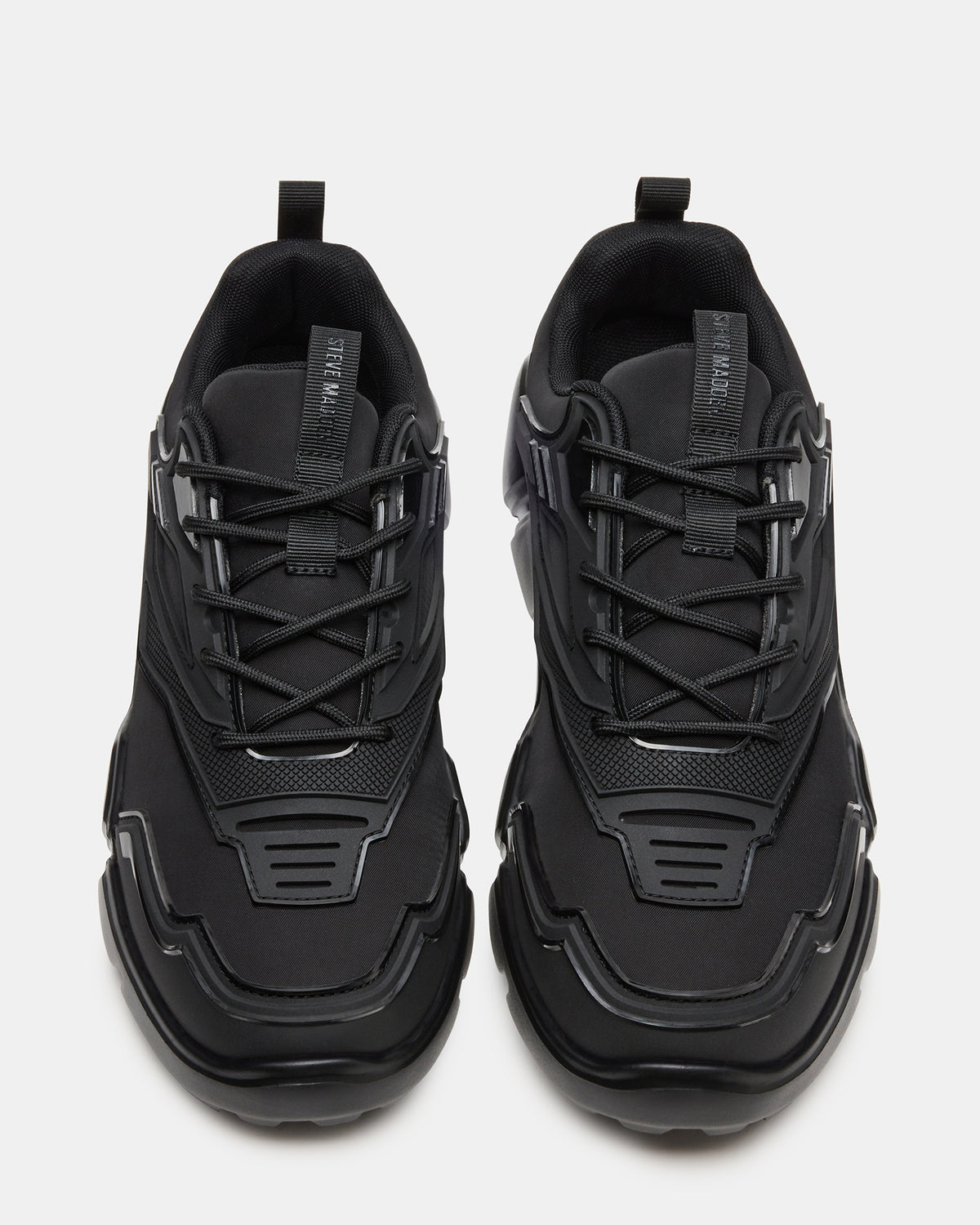 PACE Black Low-Top Lace-Up Men's Sneaker Steve Madden BLACK