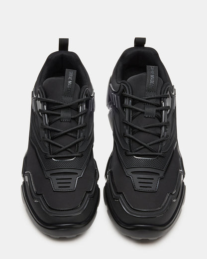 PACE Black Low-Top Lace-Up Men's Sneaker Steve Madden BLACK