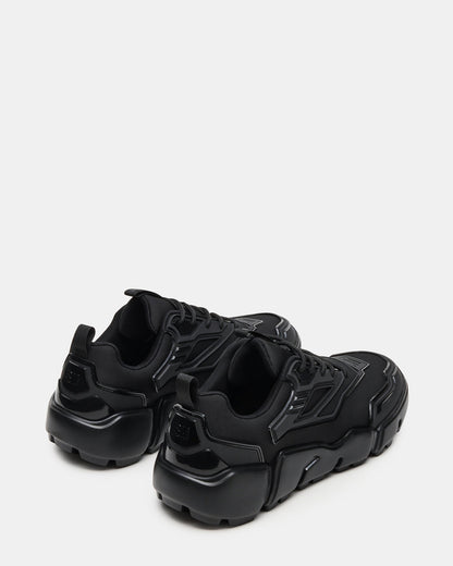 PACE Black Low-Top Lace-Up Men's Sneaker Steve Madden BLACK