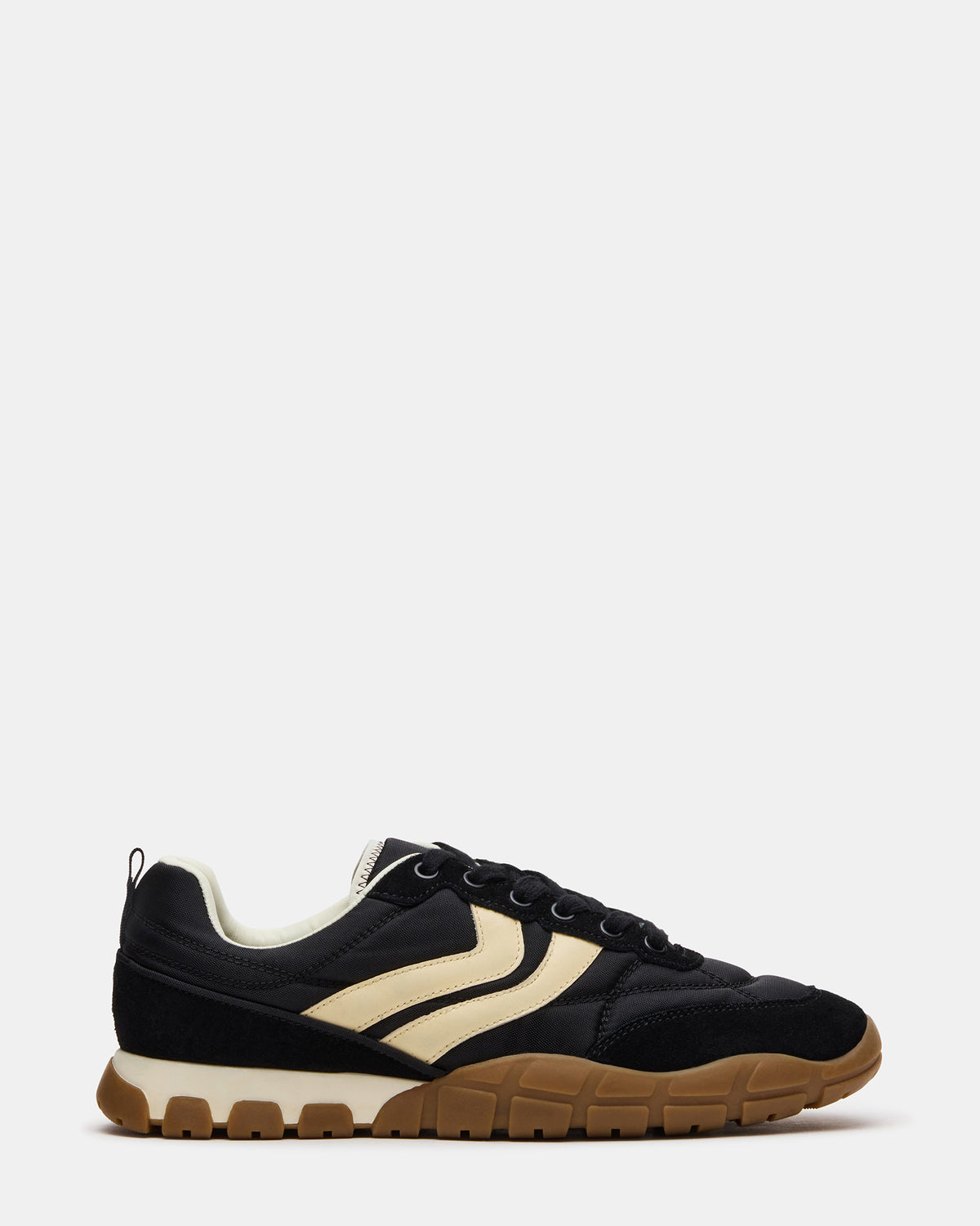HORIZON Black Low-Top Lace-Up Men's Sneaker Steve Madden BLACK