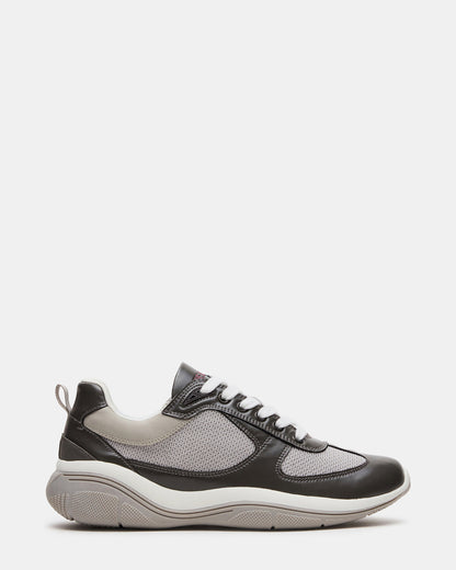 PICOLO Grey Low-Top Lace-Up Men's Sneaker Steve Madden GREY