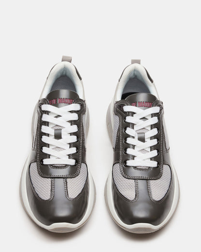 PICOLO Grey Low-Top Lace-Up Men's Sneaker Steve Madden GREY