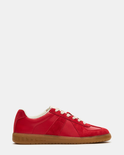 DIXON Red Low-Top Panel Men's Sneaker Steve Madden RED