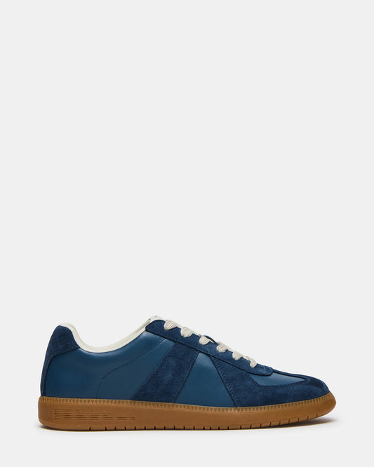 DIXON Navy Suede Low-Top Panel Men's Sneaker Steve Madden NAVY SUEDE