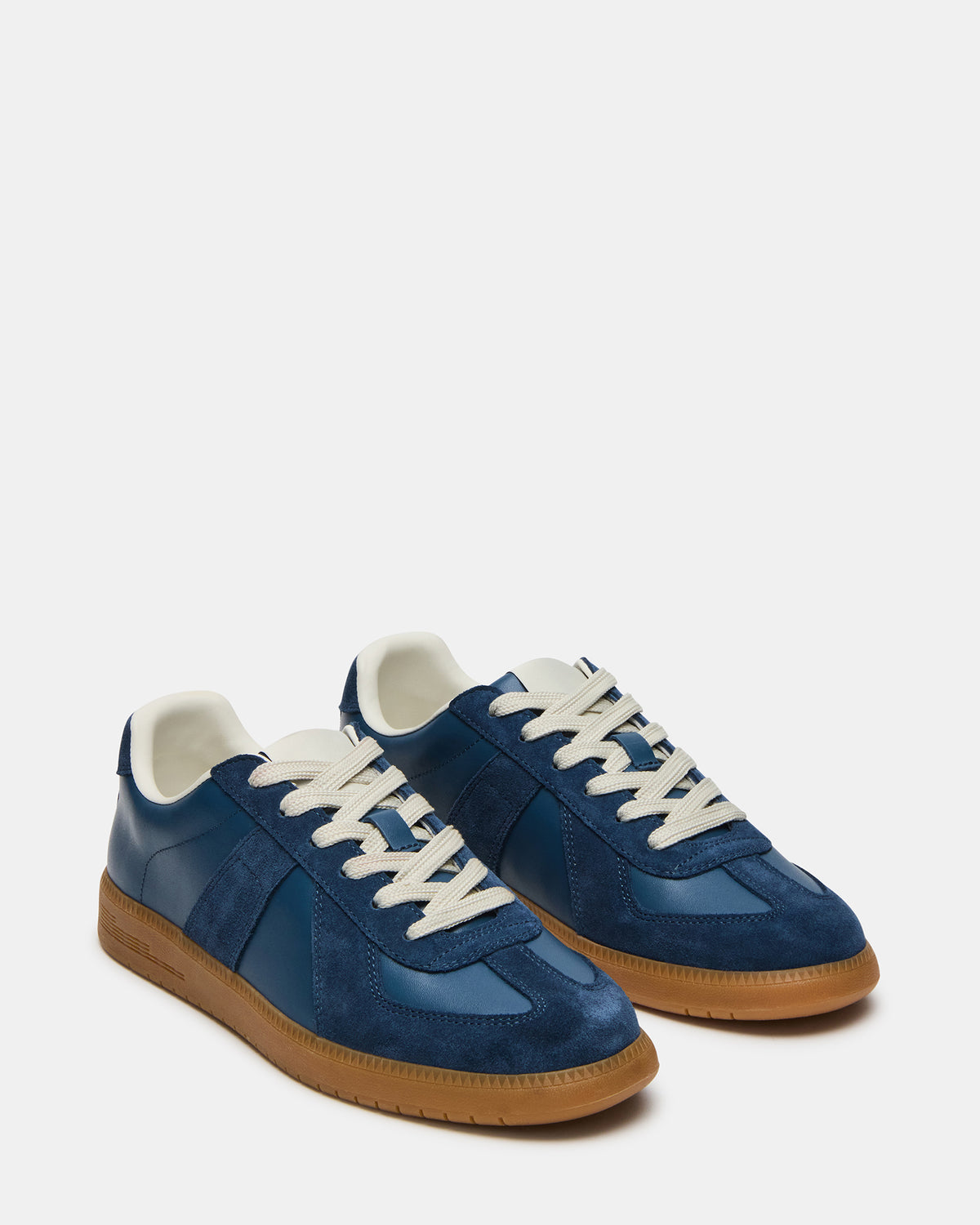 DIXON Navy Suede Low-Top Panel Men's Sneaker Steve Madden NAVY SUEDE
