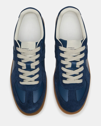 DIXON Navy Suede Low-Top Panel Men's Sneaker Steve Madden NAVY SUEDE