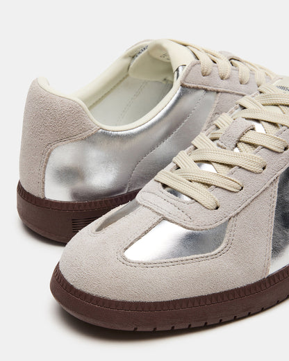 DIXON Silver Low-Top Panel Men's Sneaker Steve Madden SILVER