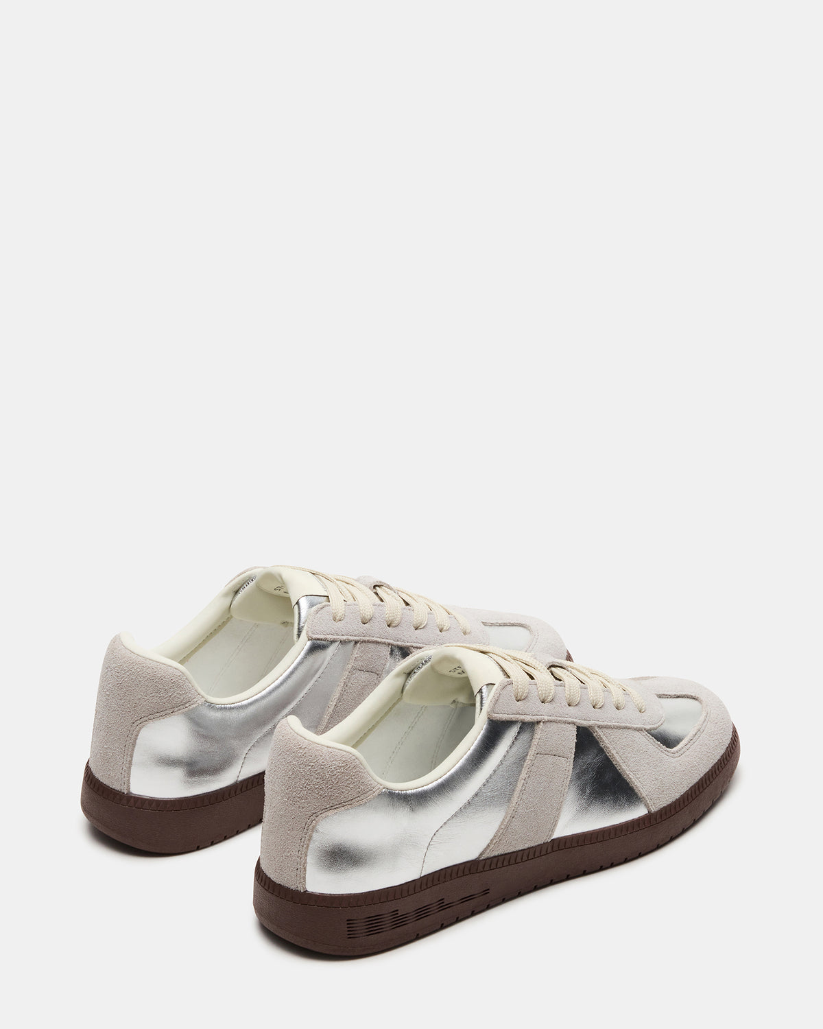 DIXON Silver Low-Top Panel Men's Sneaker Steve Madden SILVER