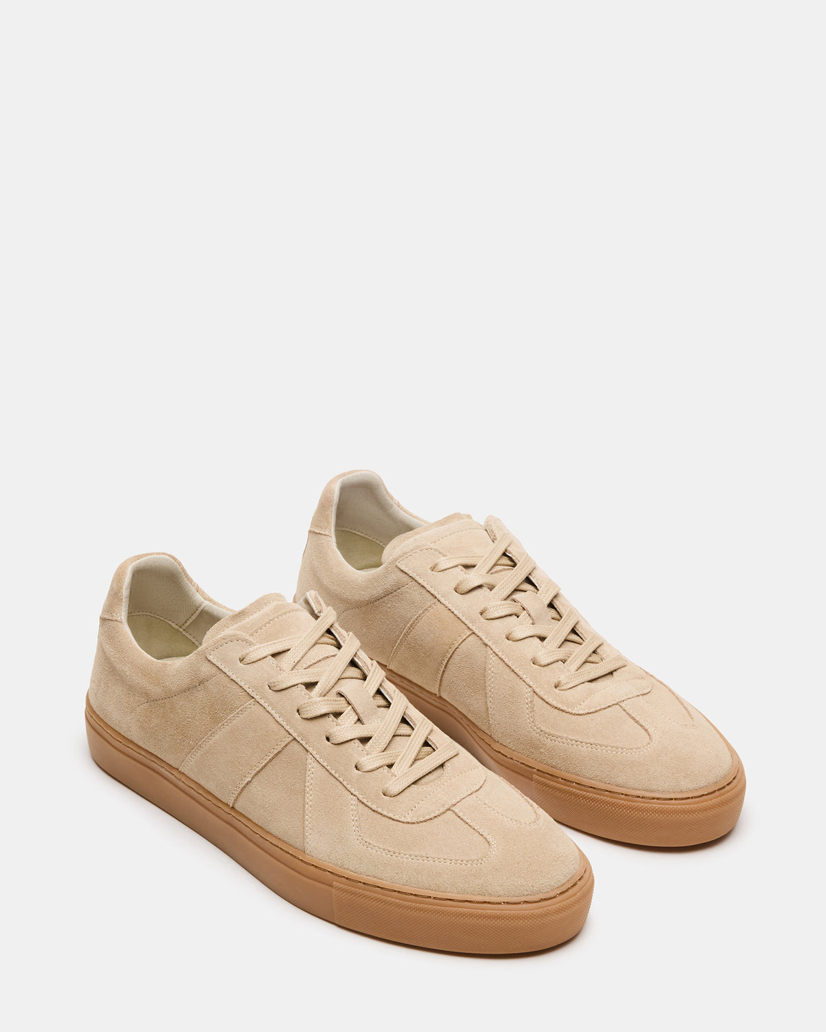 BRADY Sand Suede Low-Top Lace-Up Men's Sneaker Steve Madden SAND SUEDE