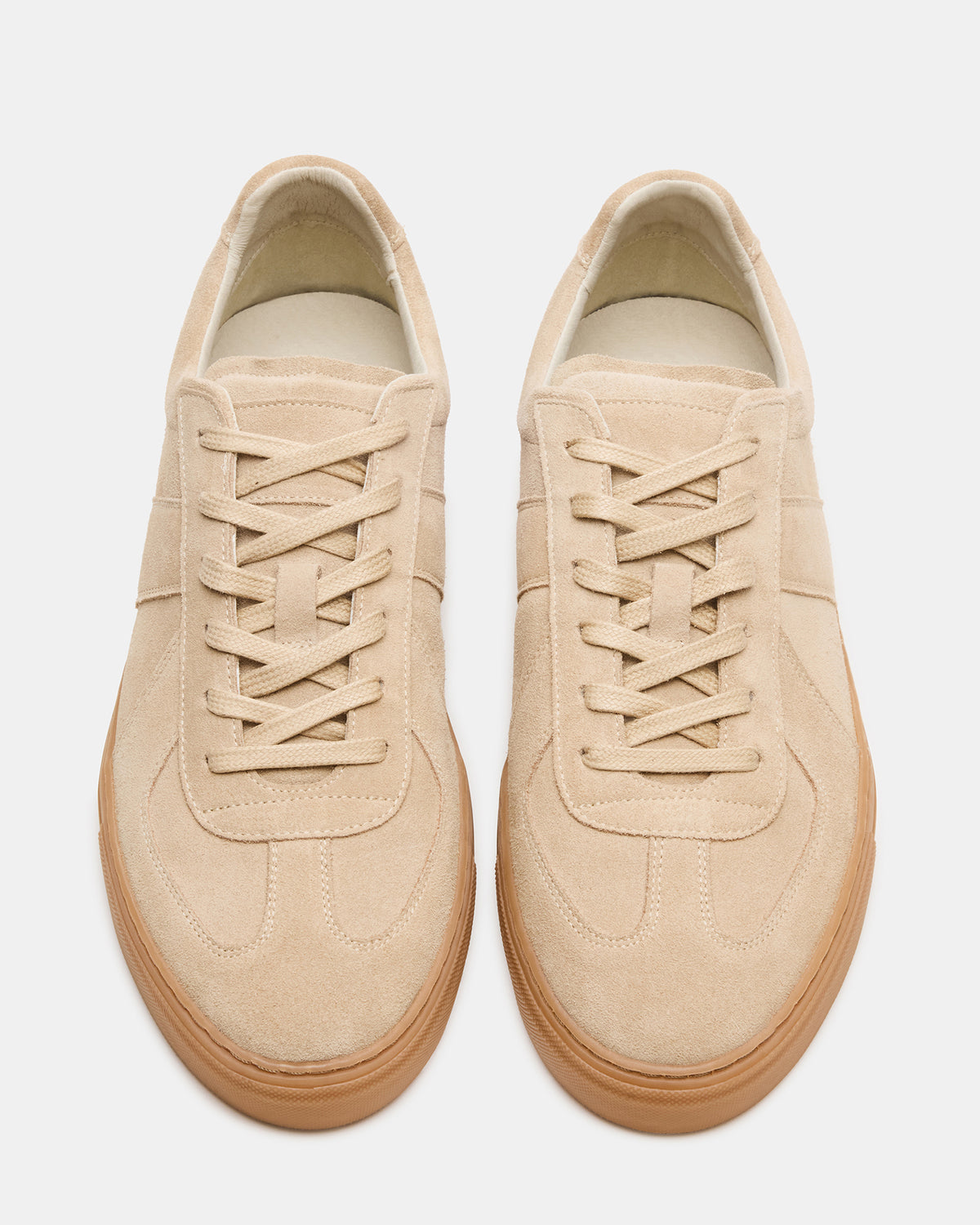 BRADY Sand Suede Low-Top Lace-Up Men's Sneaker Steve Madden SAND SUEDE