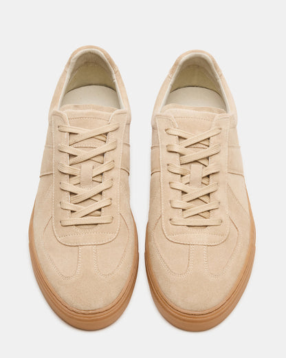 BRADY Sand Suede Low-Top Lace-Up Men's Sneaker Steve Madden SAND SUEDE