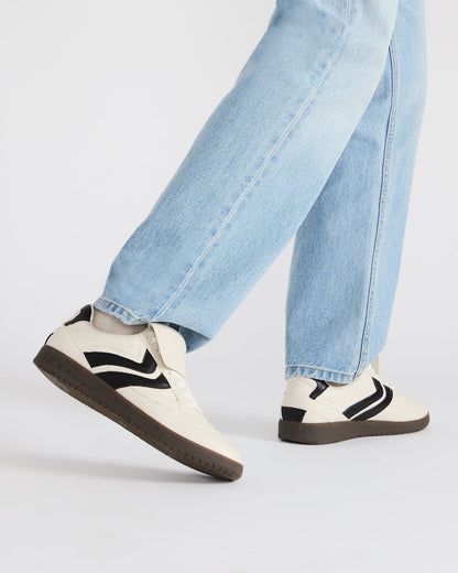 JANOS White Leather Low-Top Lace-Up Men's Sneaker Steve Madden WHITE LEATHER