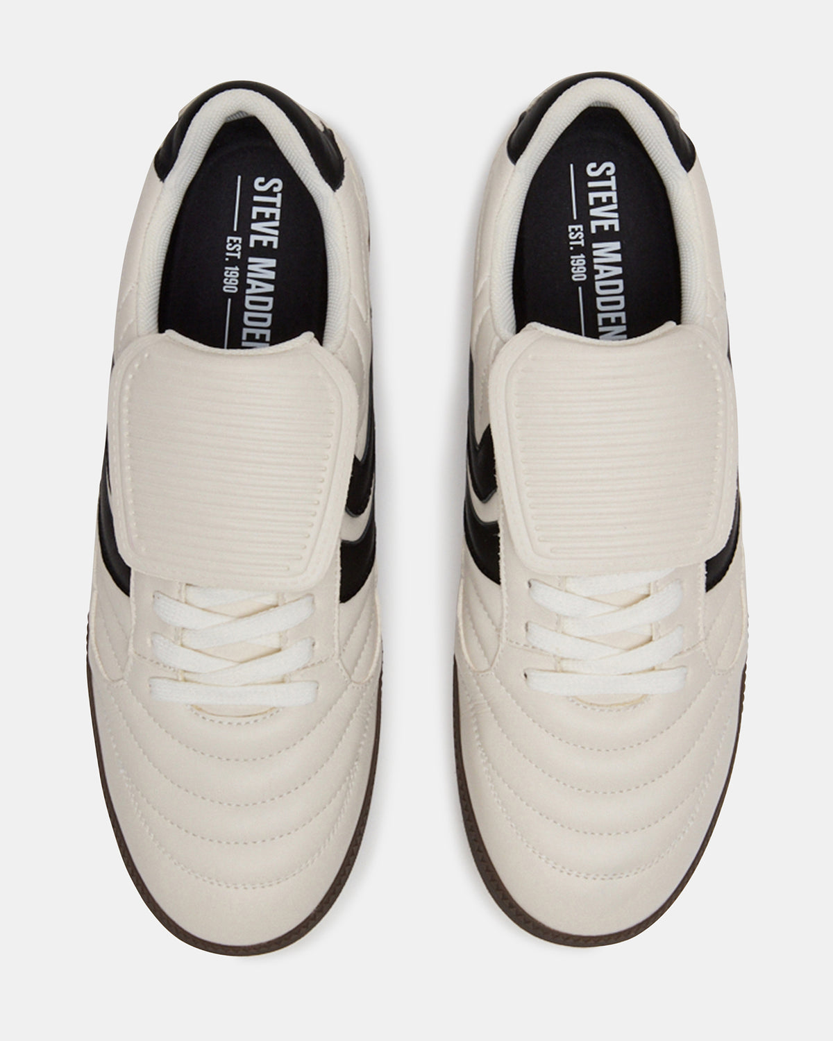 JANOS White Leather Low-Top Lace-Up Men's Sneaker Steve Madden WHITE LEATHER