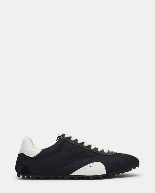 PUZZLE Black Low-Top Lace-Up Men's Sneaker Steve Madden BLACK