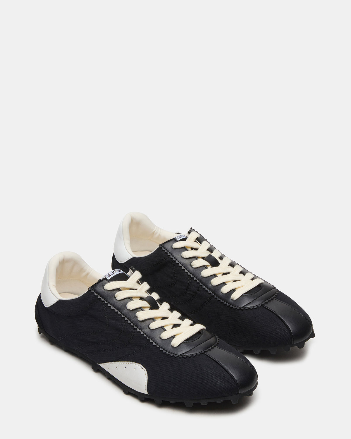 PUZZLE Black Low-Top Lace-Up Men's Sneaker Steve Madden BLACK