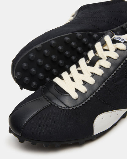 PUZZLE Black Low-Top Lace-Up Men's Sneaker Steve Madden BLACK