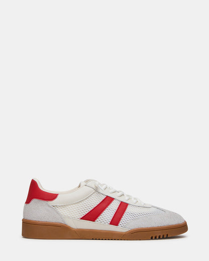VIENTO White Multi Low-Top Lace-Up Men's Sneakers Steve Madden WHITE MULTI