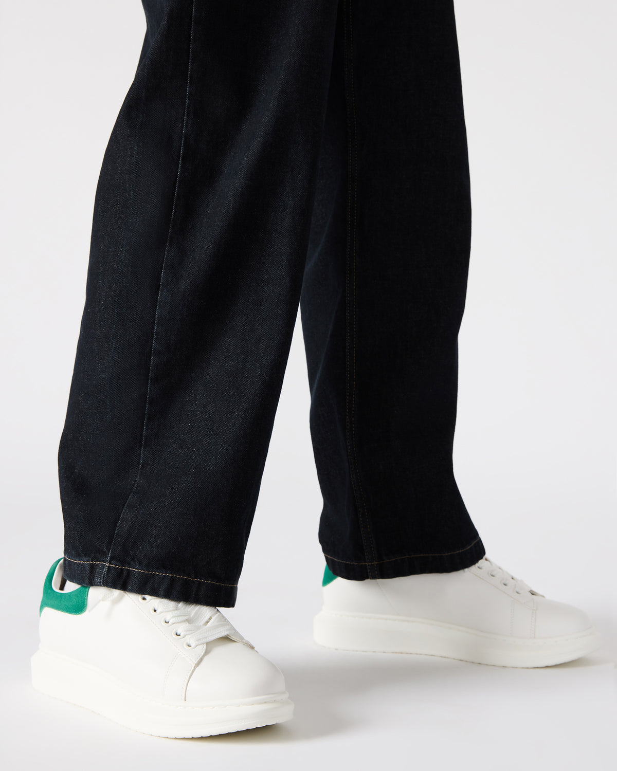 FROSTED Green Multi Men's Low-Top Lace-Up Sneaker Steve Madden GREEN MULTI