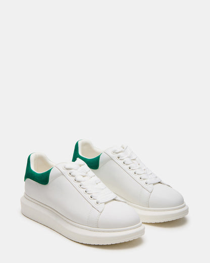FROSTED Green Multi Men's Low-Top Lace-Up Sneaker Steve Madden GREEN MULTI