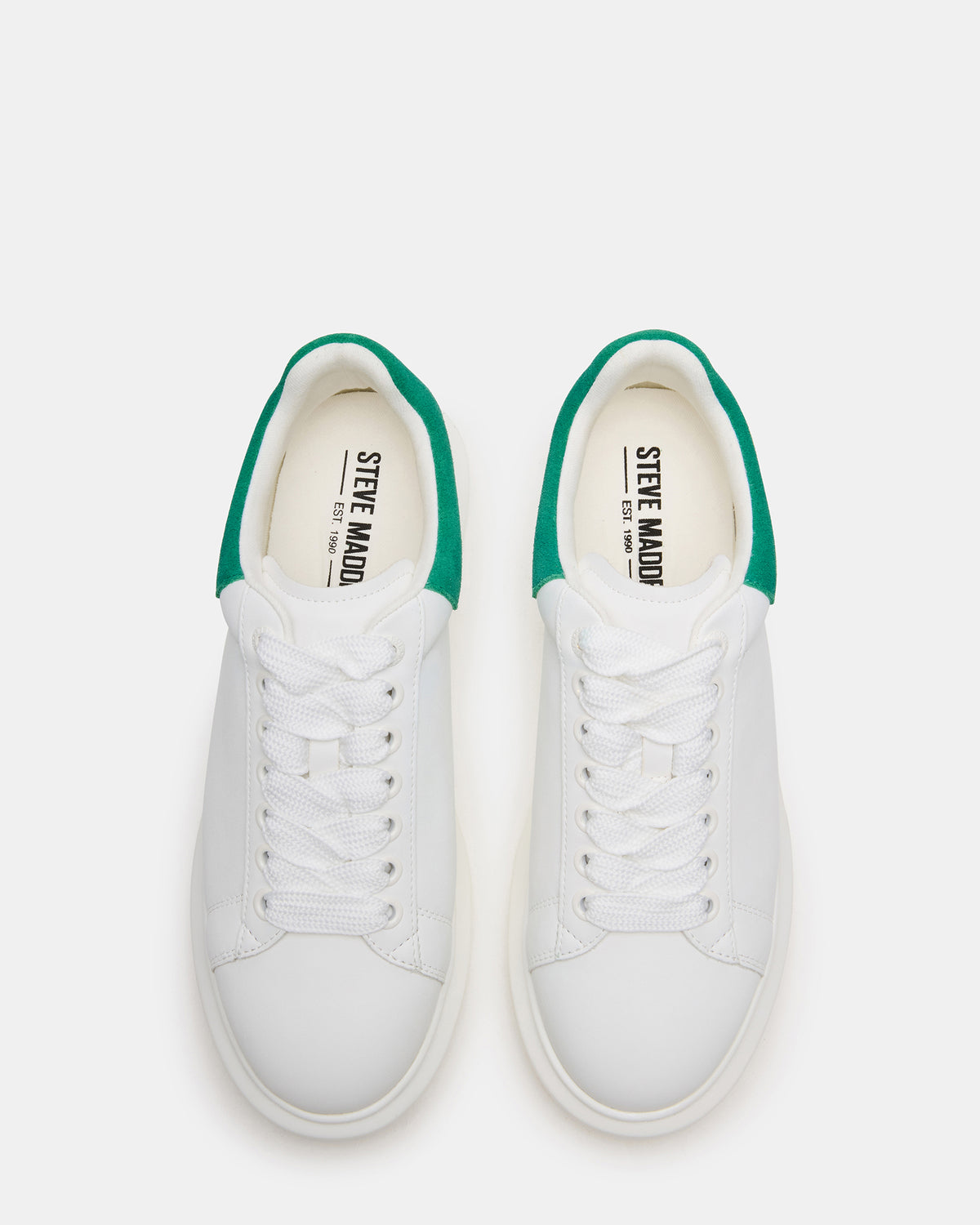 FROSTED Green Multi Men's Low-Top Lace-Up Sneaker Steve Madden GREEN MULTI