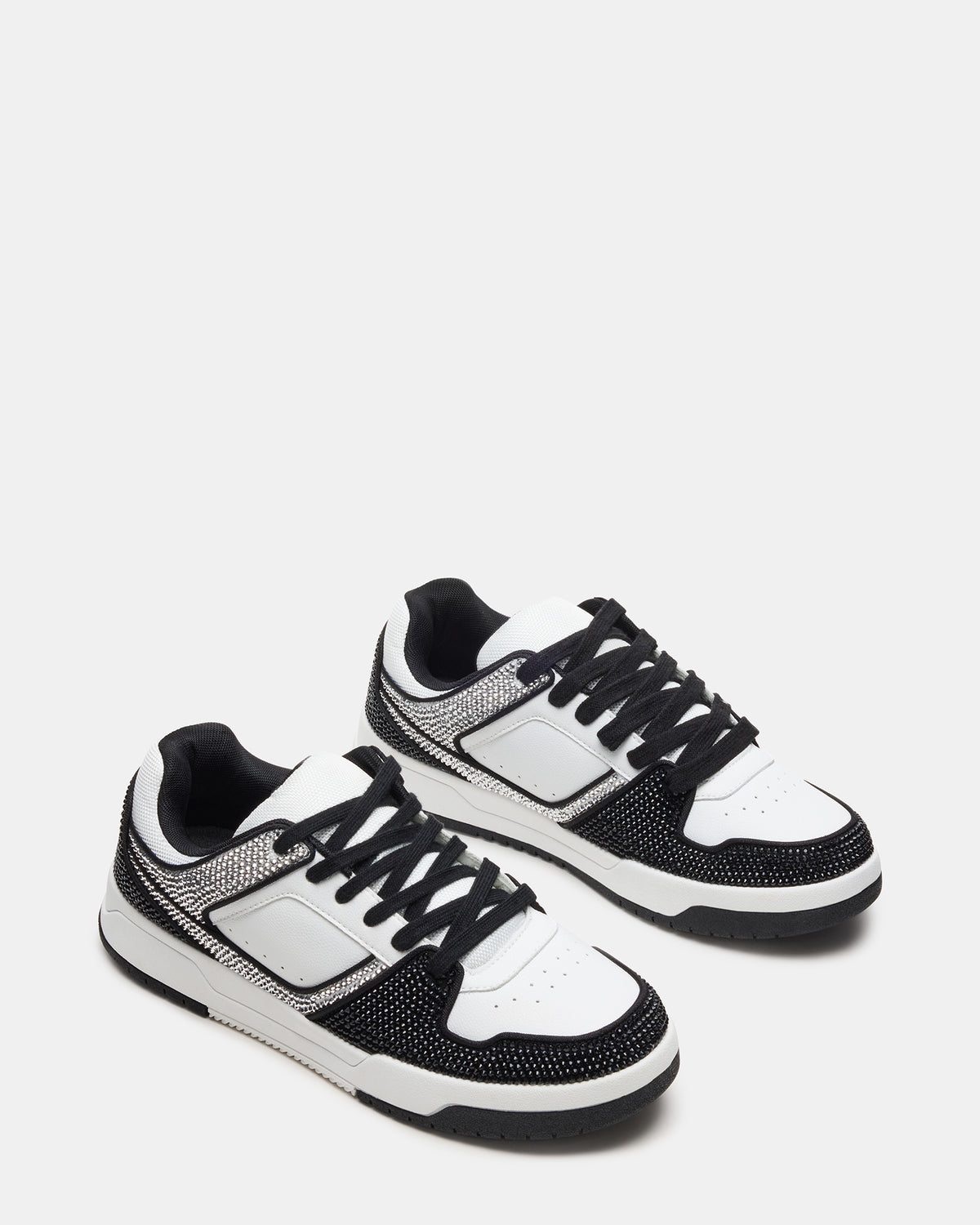 BUGLE Black Multi Men's Low-Top Lace-Up Sneaker Steve Madden BLACK MULTI