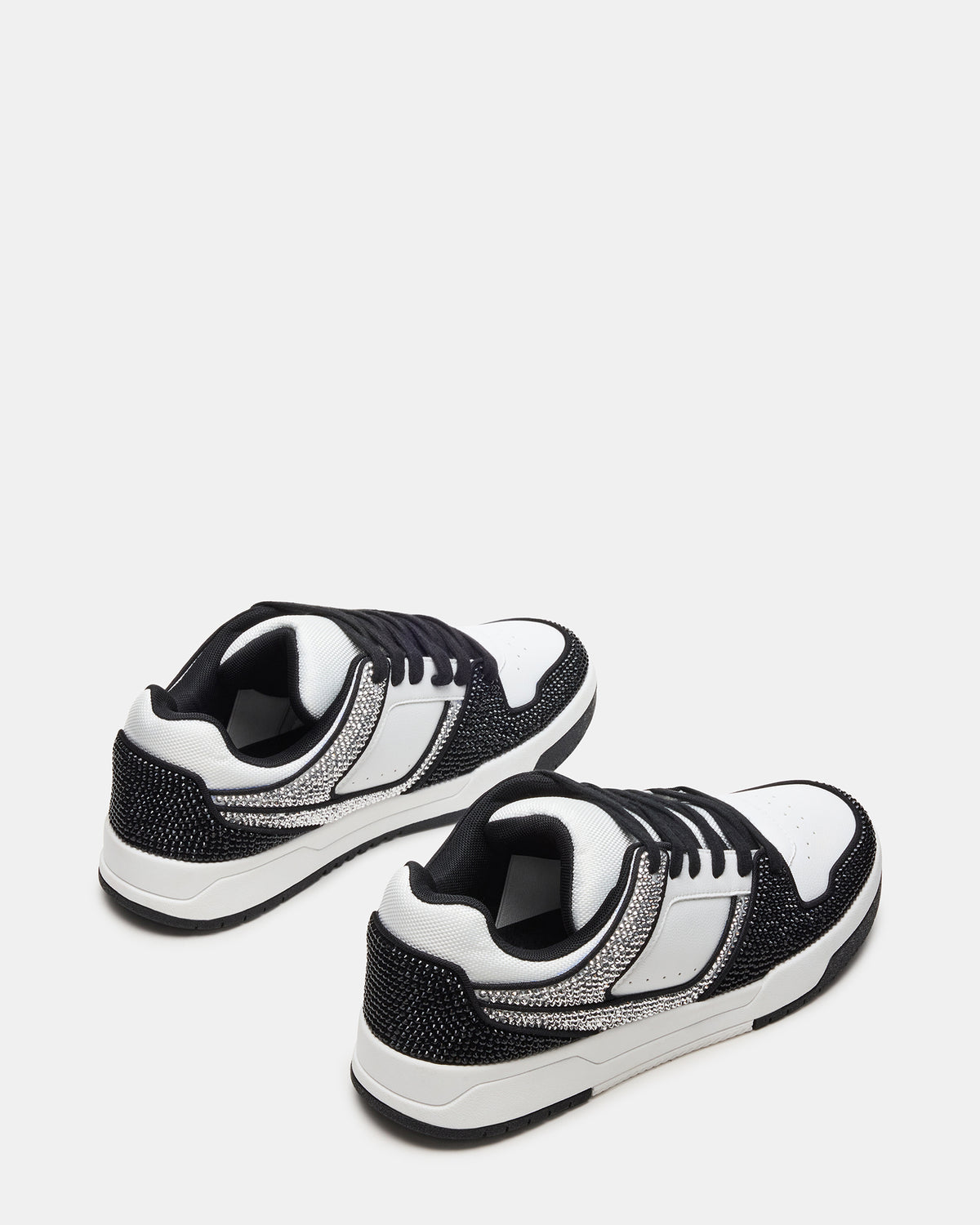 BUGLE Black Multi Men's Low-Top Lace-Up Sneaker Steve Madden BLACK MULTI