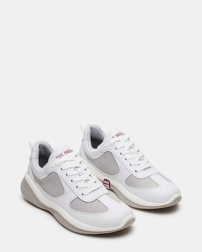 PICOLO White Low-Top Lace-Up Men's Sneaker Steve Madden WHITE