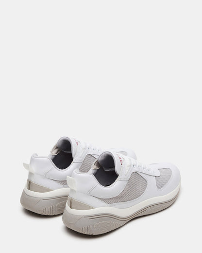PICOLO White Low-Top Lace-Up Men's Sneaker Steve Madden WHITE