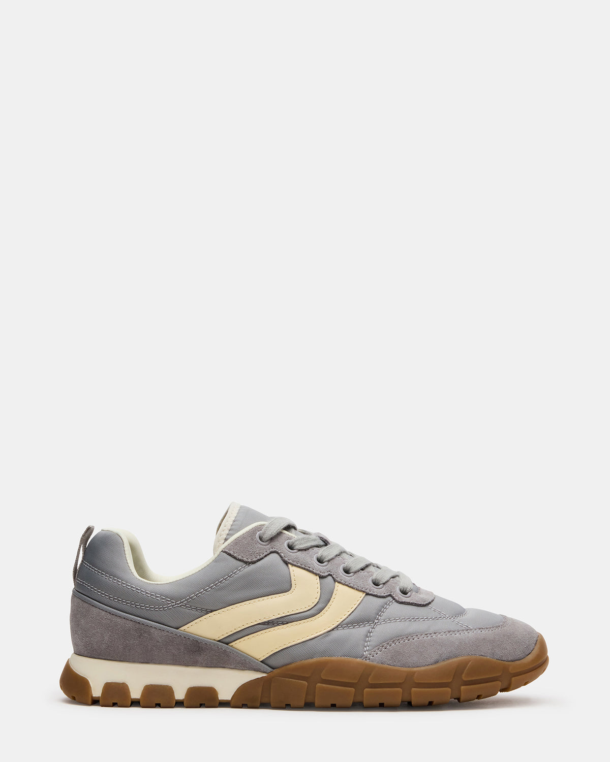 HORIZON Grey Low-Top Lace-Up Men's Sneaker Steve Madden GREY