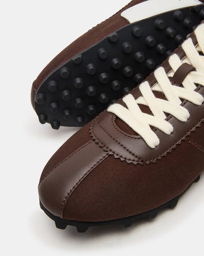 PUZZLE Brown Low-Top Lace-Up Men's Sneaker Steve Madden BROWN