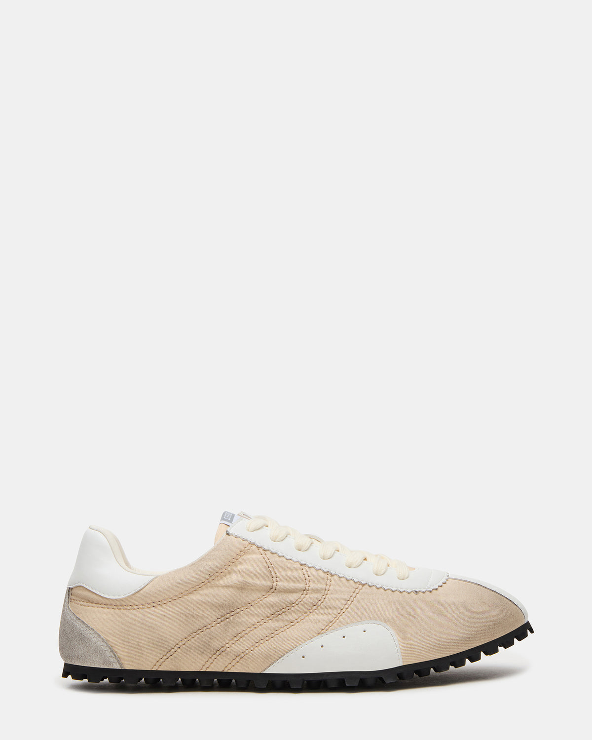 PUZZLE Cream Low-Top Lace-Up Men's Sneaker Steve Madden CREAM