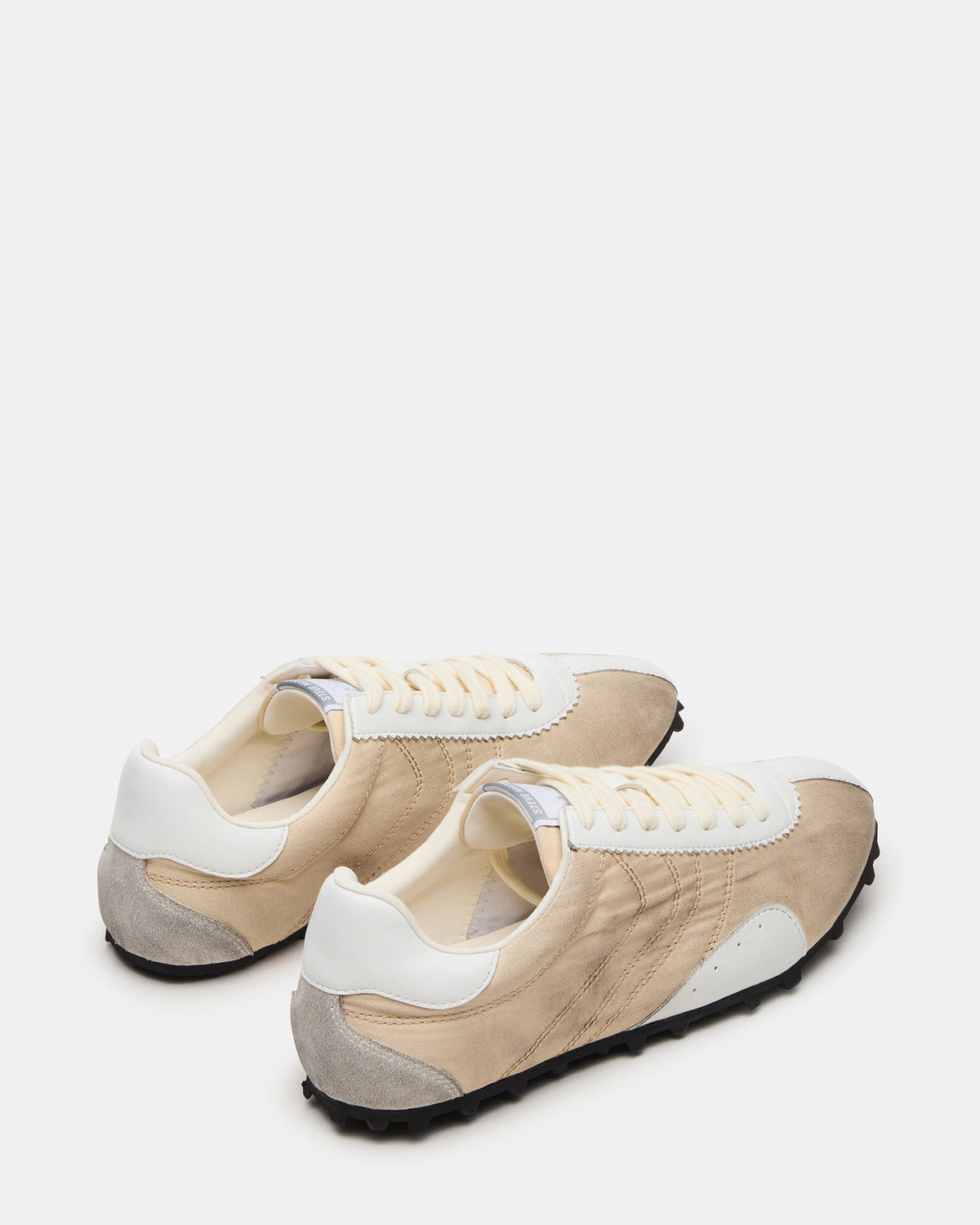 PUZZLE Cream Low-Top Lace-Up Men's Sneaker Steve Madden CREAM