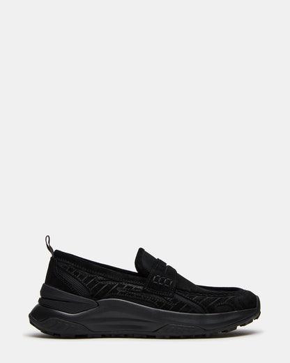 PARRISH Black Low-Top Slip-On Men's Sneaker Steve Madden BLACK