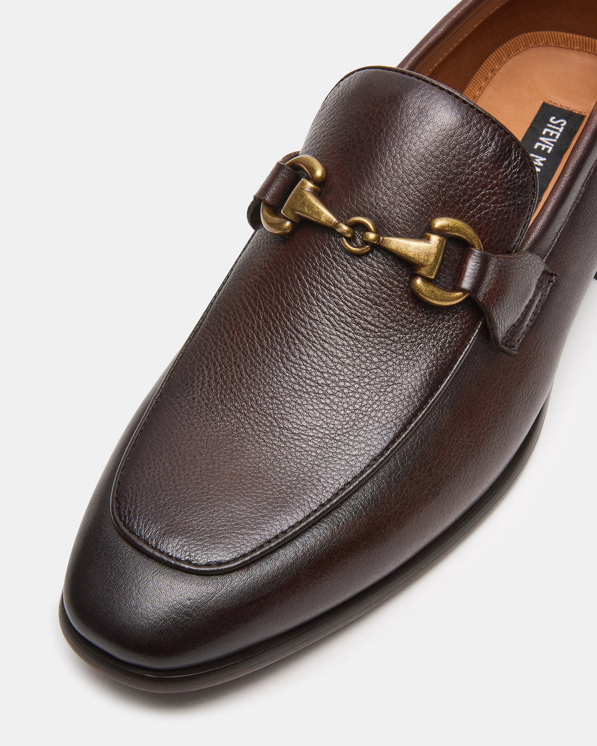 JAYSHAN Brown Leather Men's Dress Loafer Steve Madden BROWN LEATHER