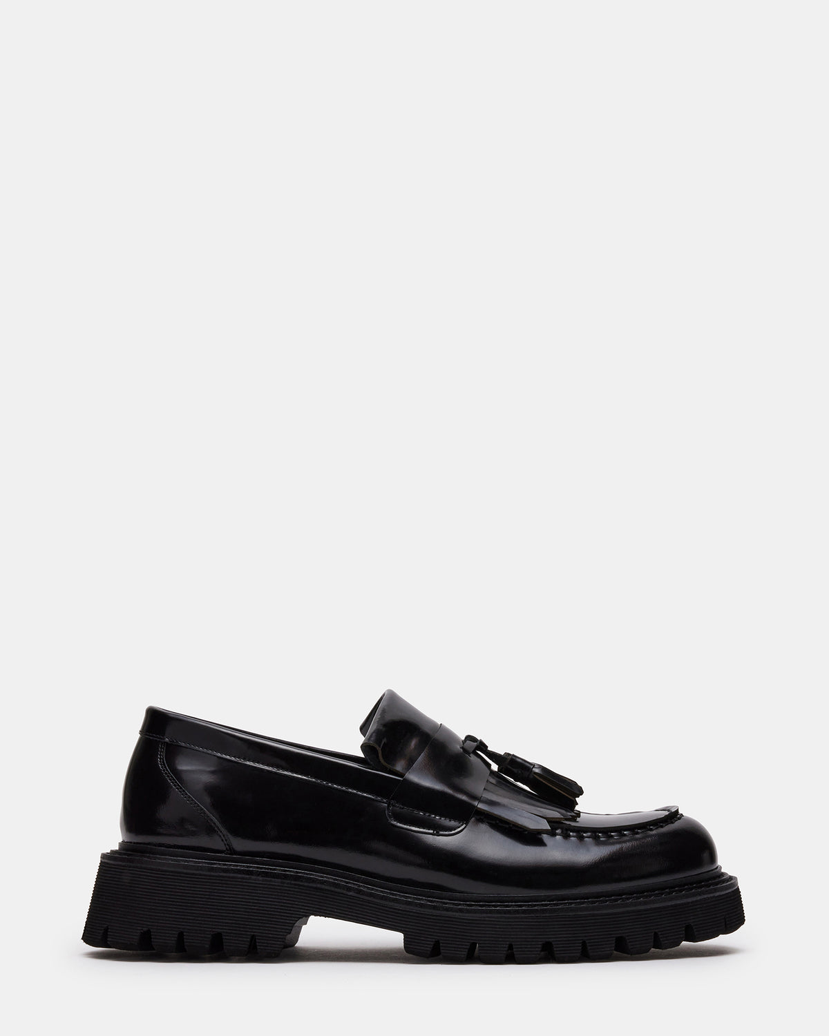 ZEV Black Box Lug Sole Dress Men's Loafer Steve Madden BLACK BOX