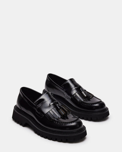 ZEV Black Box Lug Sole Dress Men's Loafer Steve Madden BLACK BOX