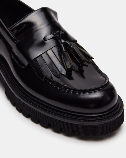 ZEV Black Box Lug Sole Dress Men's Loafer Steve Madden BLACK BOX