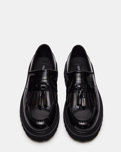 ZEV Black Box Lug Sole Dress Men's Loafer Steve Madden BLACK BOX