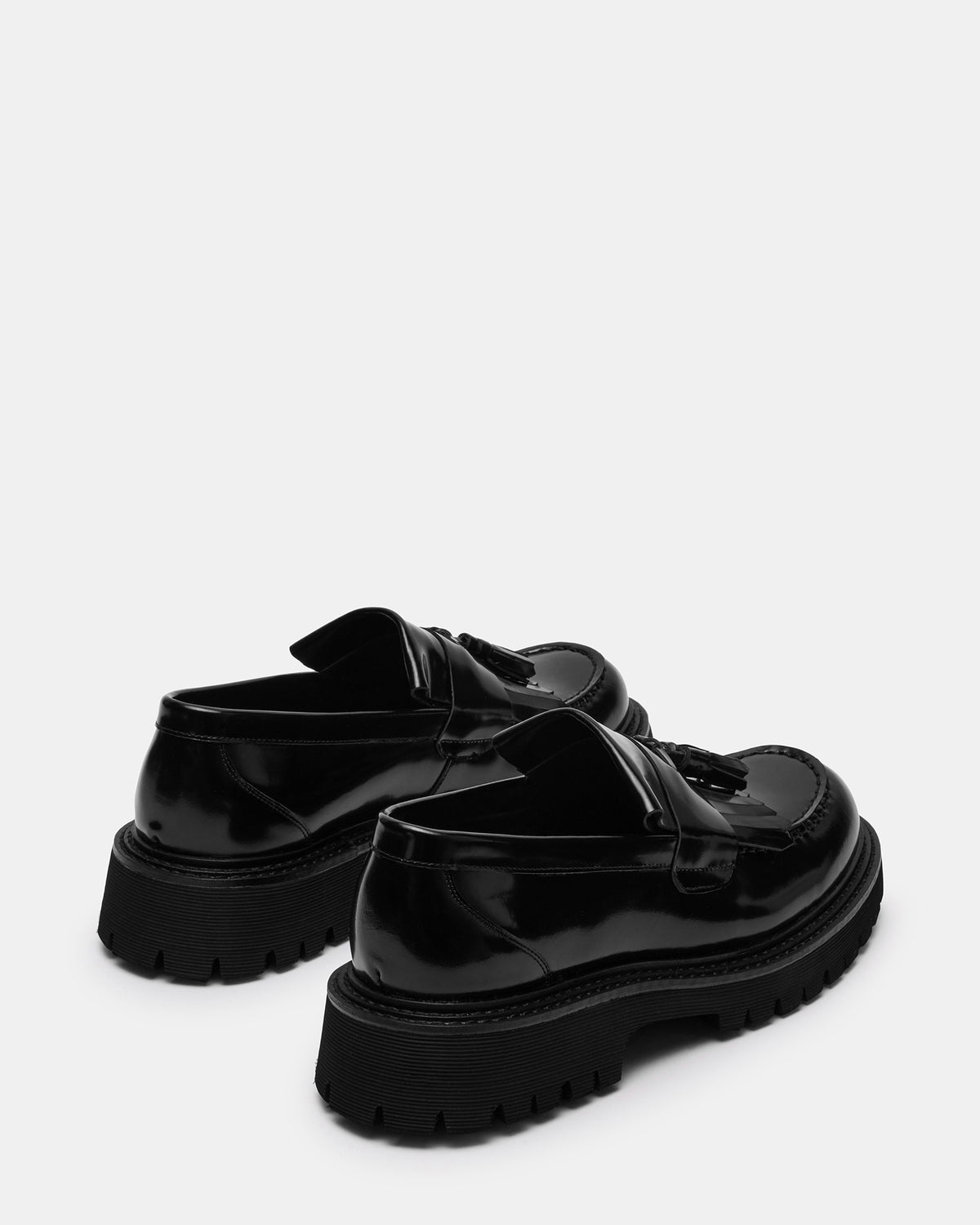 ZEV Black Box Lug Sole Dress Men's Loafer Steve Madden BLACK BOX
