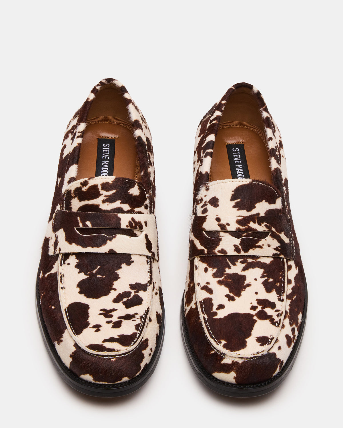NATAN Cream Multi Slip-On Dress Men's Loafer Steve Madden CREAM MULTI