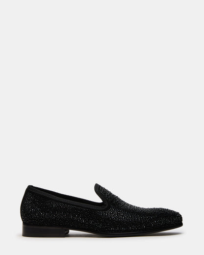 BANNOCH Rhinestone Men's Slip-On Loafer Steve Madden RHINESTONES