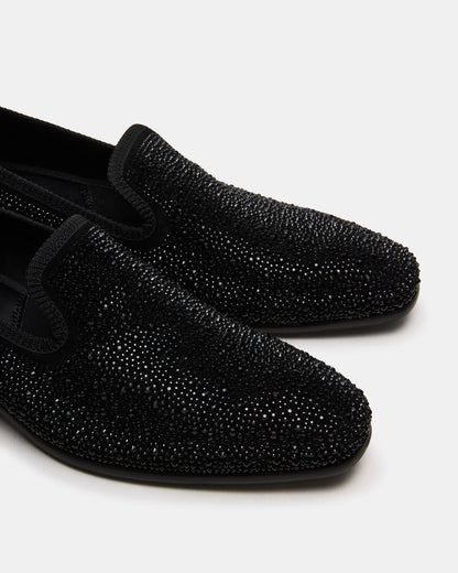 BANNOCH Rhinestone Men's Slip-On Loafer Steve Madden RHINESTONES