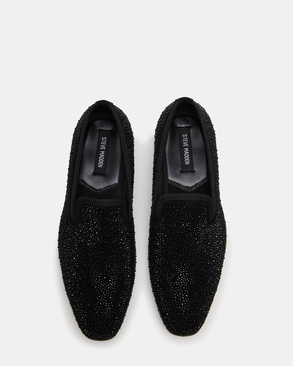 BANNOCH Rhinestone Men's Slip-On Loafer Steve Madden RHINESTONES