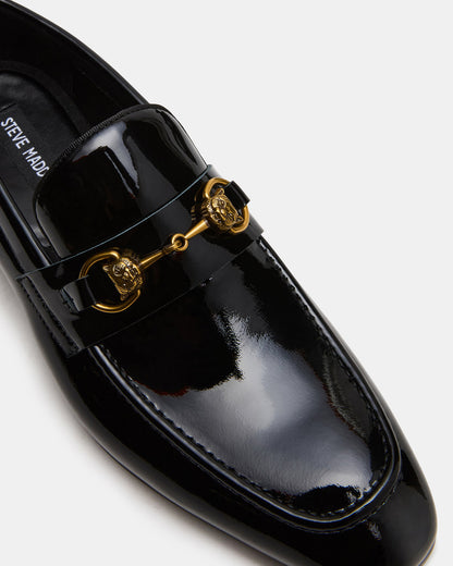 JAKIRO Black Patent Slip-On Dress Men's Loafer Steve Madden BLACK PATENT