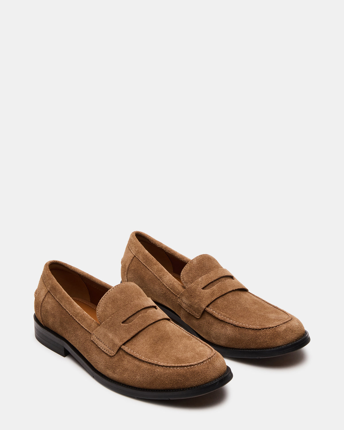 NATAN Taupe Suede Slip-On Dress Men's Loafer Steve Madden TAUPE SUEDE