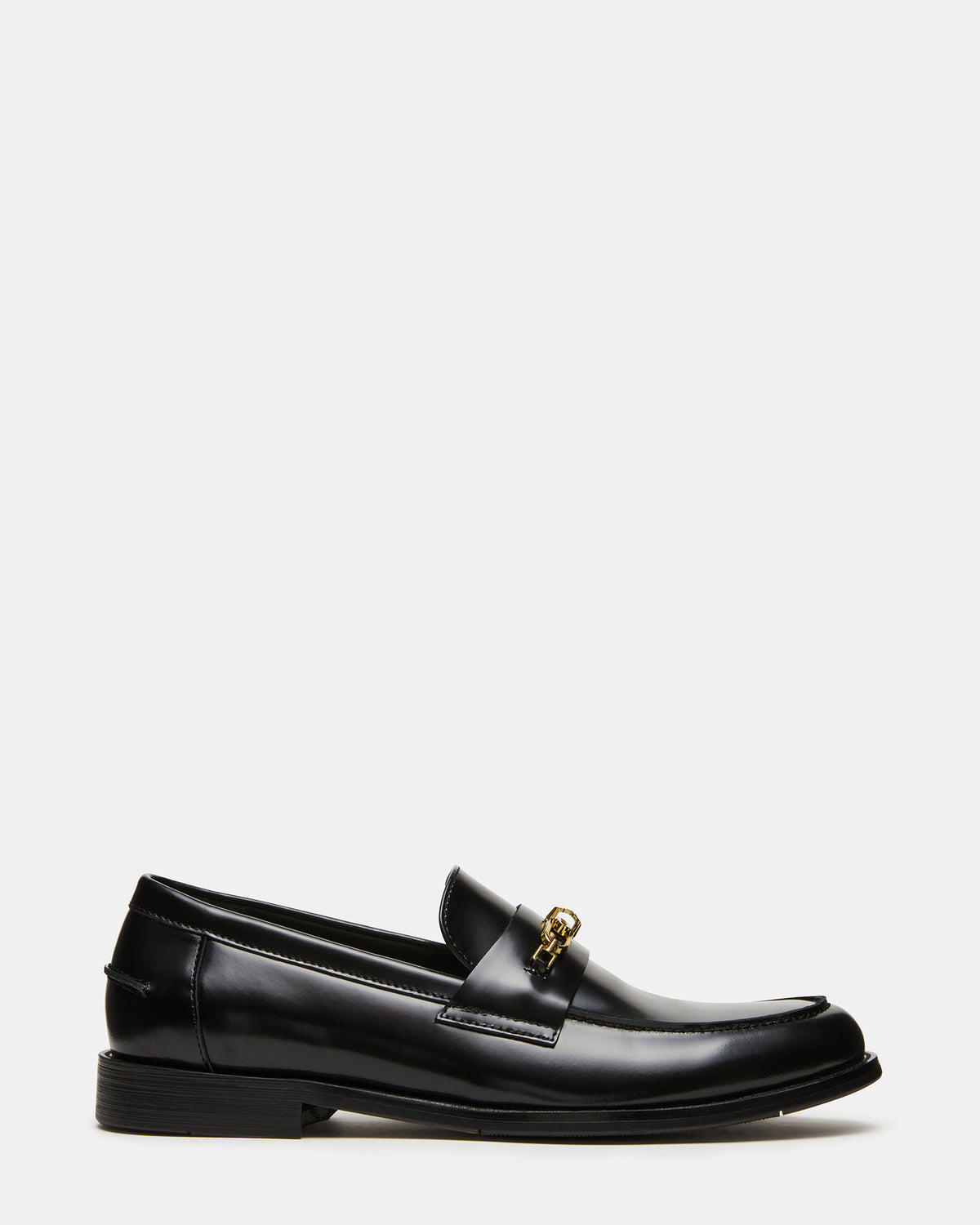 NEVINN Black Slip-On Dress Men's Loafer Steve Madden BLACK