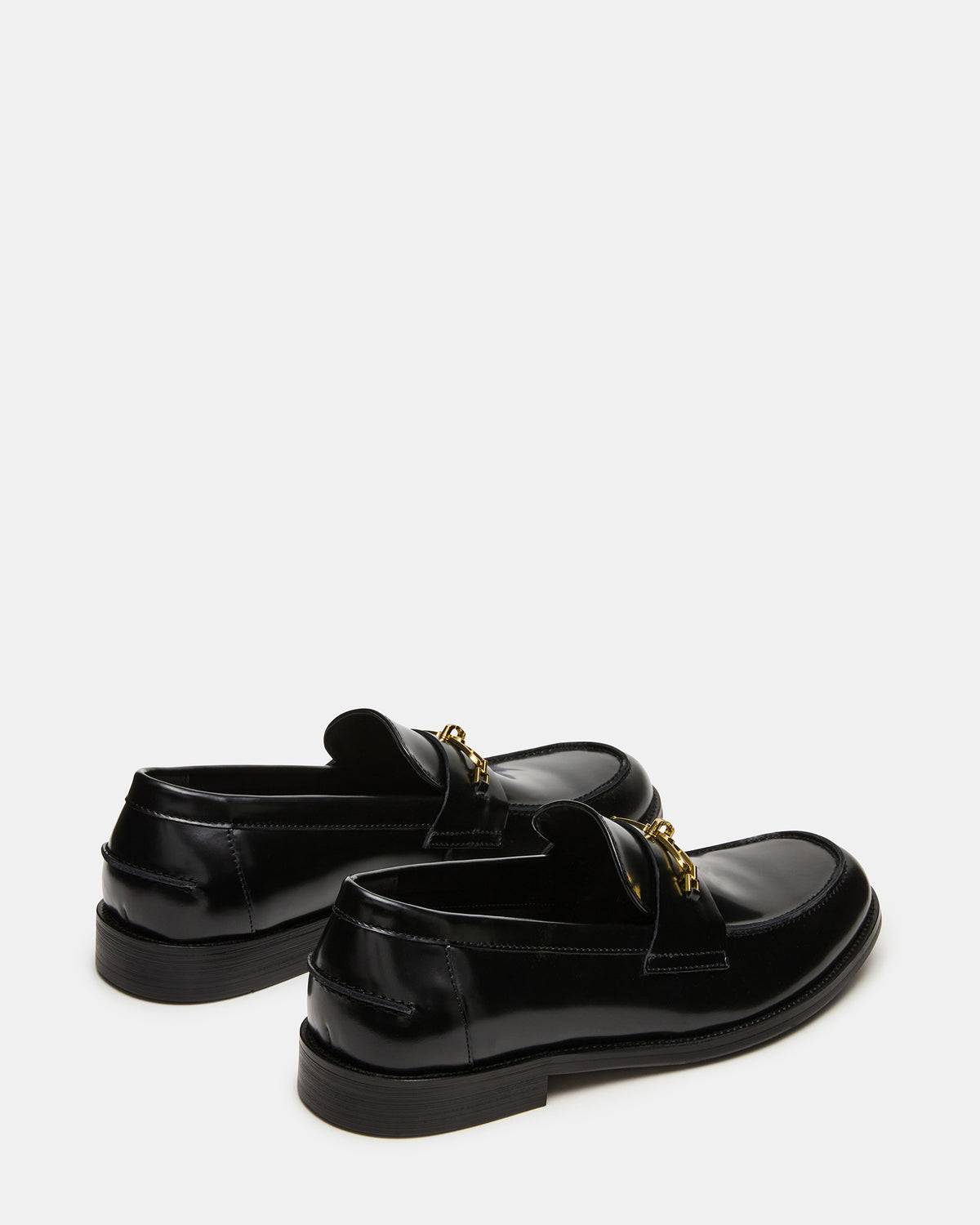 NEVINN Black Slip-On Dress Men's Loafer Steve Madden BLACK